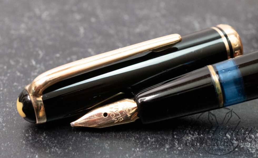 Montblanc No. 254 Black Resin Vintage Fountain Pen