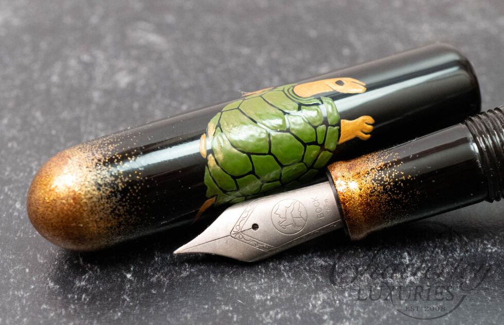 GM Custom Pens Shamshir Turtles Fountain Pen