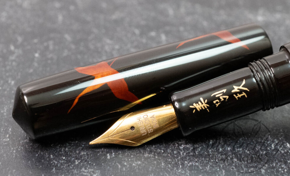 GM Custom Pens Xiphos-L Migrating Cranes Fountain Pen