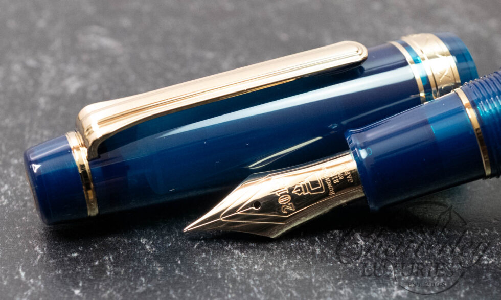 Sailor x BUNGUBOX King of Pens Professional Gear Fujiyama Blue Fountain Pen