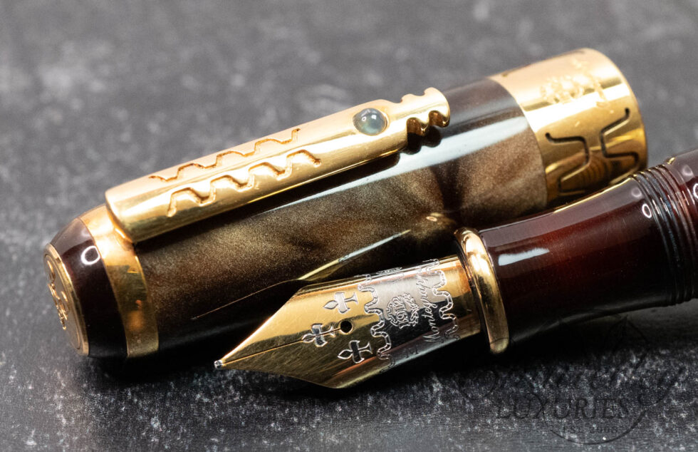 Montegrappa Human Civilization Solid Gold Trim Limited Edition Fountain Pen
