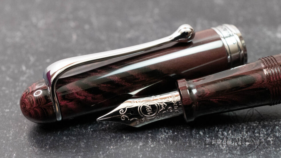 Aurora 88 Ebonite Magenta Limited Edition Fountain Pen