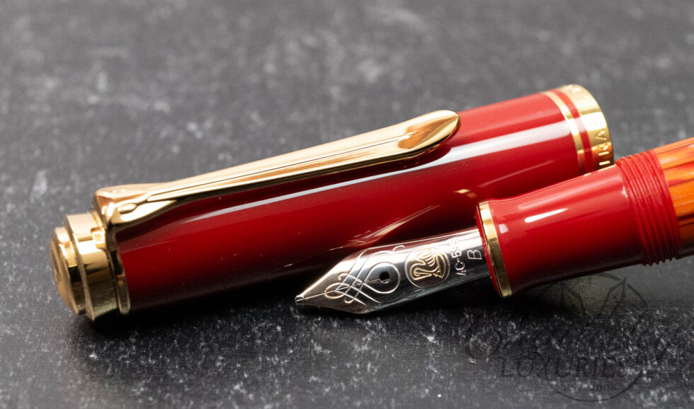 Pelikan M600 Tortoiseshell Red Fountain Pen