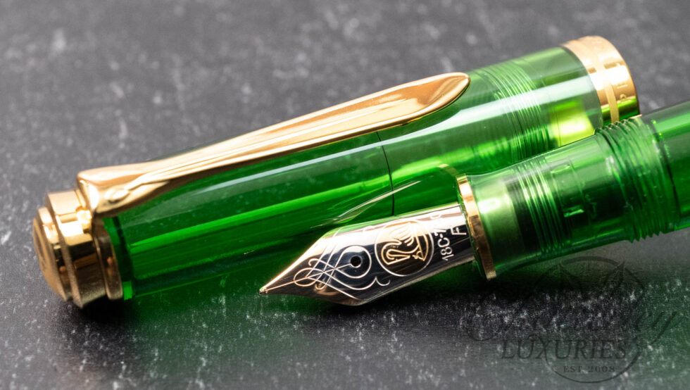Pelikan M800 Green Demonstrator Fountain Pen