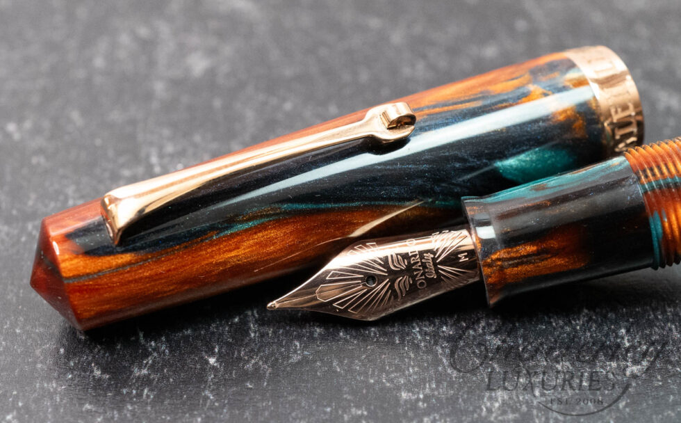 Leonardo x Galen Leather Momento Magico in Bohemian Twilight By Brooks Special Edition Fountain Pen