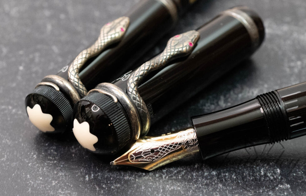 Montblanc Agatha Christie Limited Writers Edition Fountain Pen and Mechanical Pencil Set