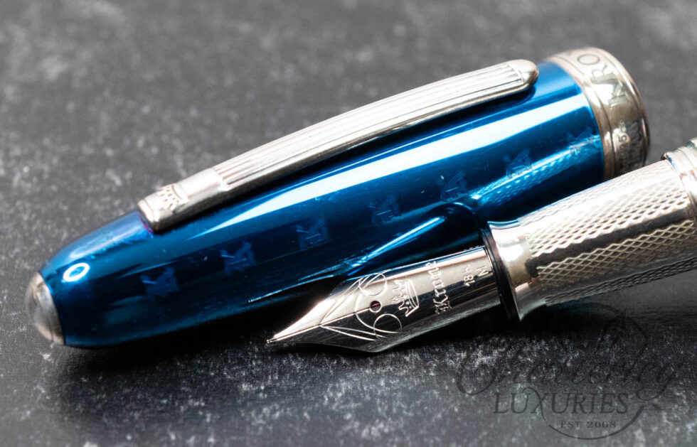 Krone K Class Whirlwind Blue Limited Edition Fountain Pen