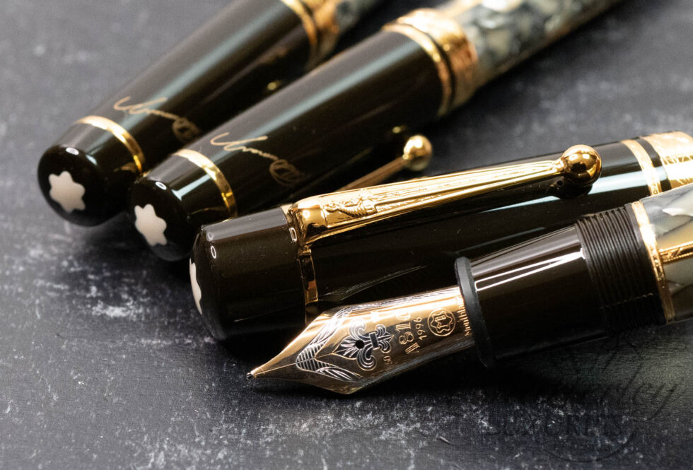 Montblanc Alexandre Dumas Writers Limited Edition Fountain Pen Mechanical Pencil & Ballpoint Pen Set