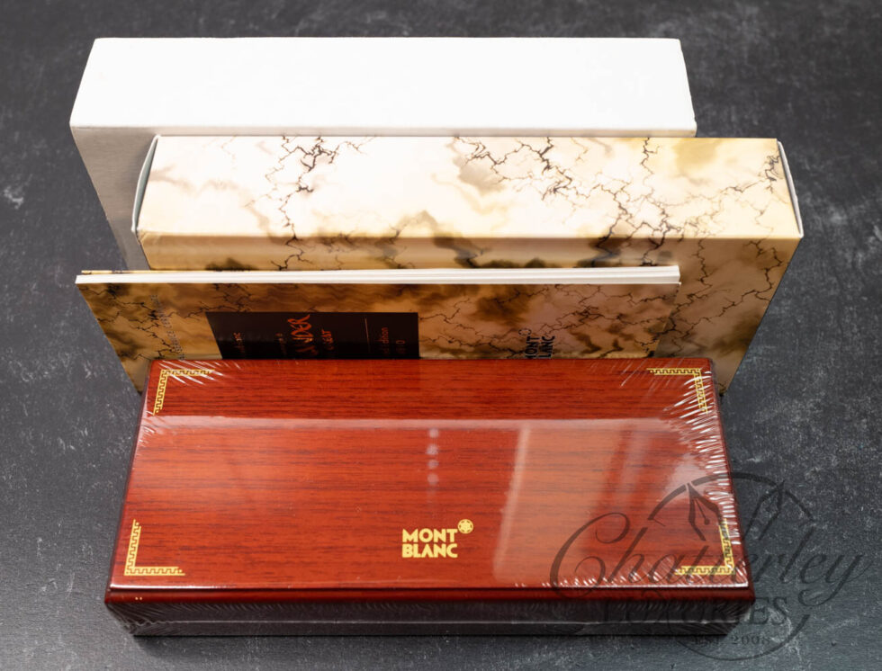 Montblanc Alexander the Great Patron of the Arts Limited Edition Fountain Pen (SEALED)