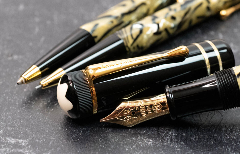 Montblanc Oscar Wilde Limited Edition Fountain Pen Mechanical Pencil and Ballpoint Set