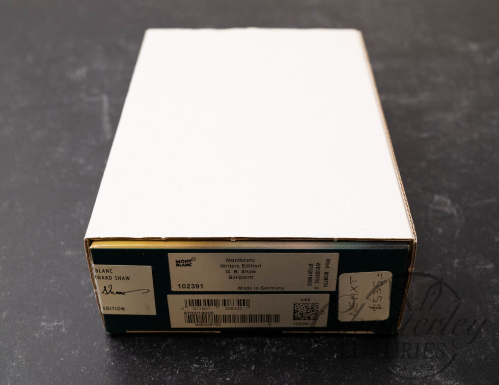 Montblanc George Bernard Shaw Writers Limited Edition Ballpoint Pen (SEALED)