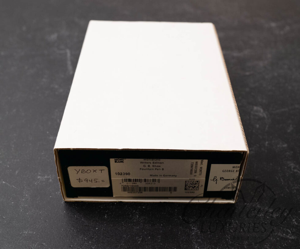 Montblanc George Bernard Shaw Writers Limited Edition Fountain Pen (SEALED)