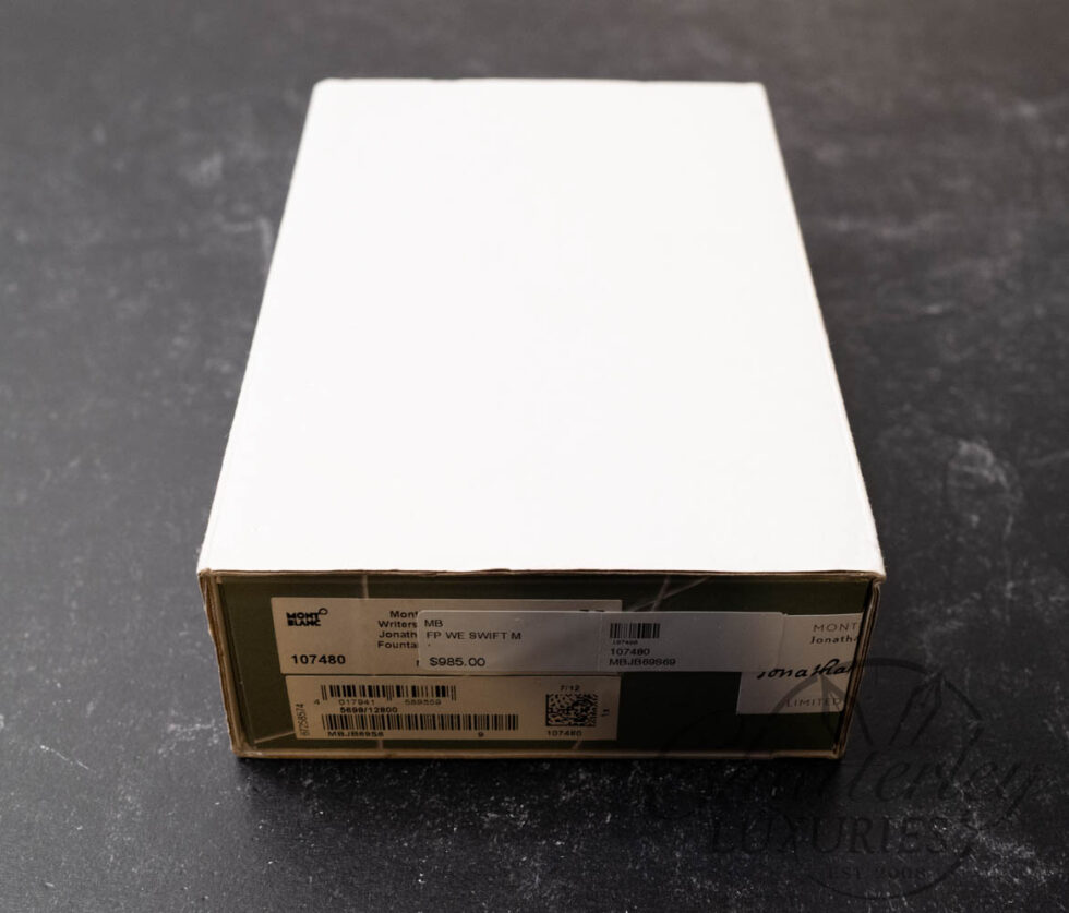 Montblanc Jonathan Swift Writers Limited Edition Fountain Pen (SEALED)