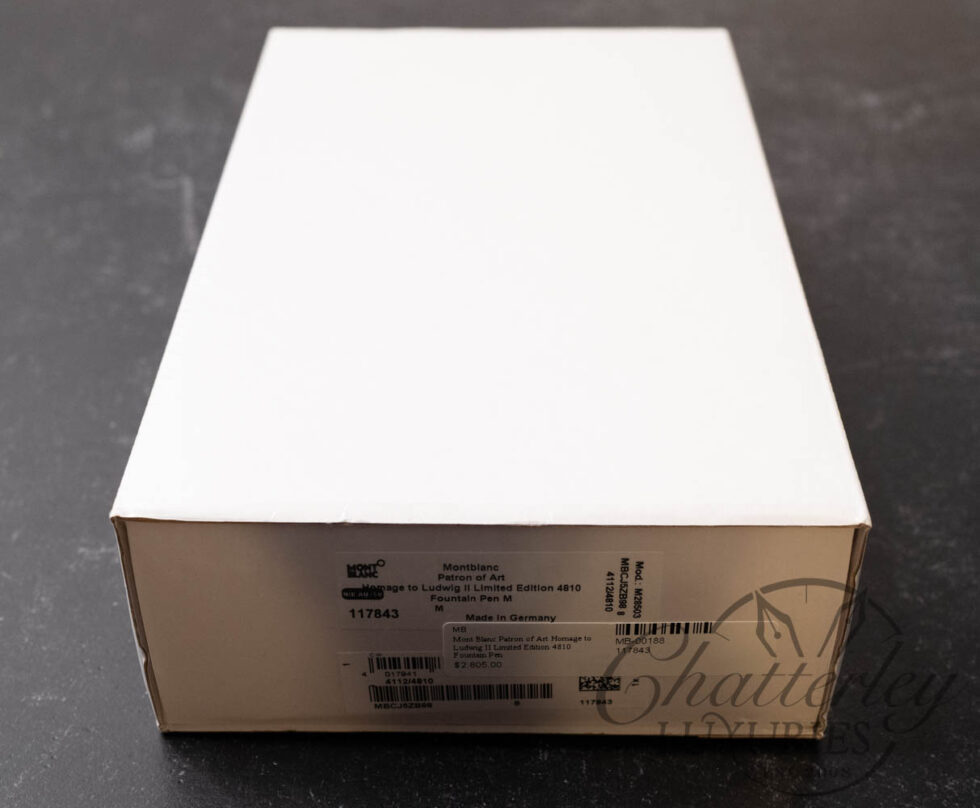 Montblanc Patron of the Arts Ludwig II 4810 Limited Edition Fountain Pen (SEALED)