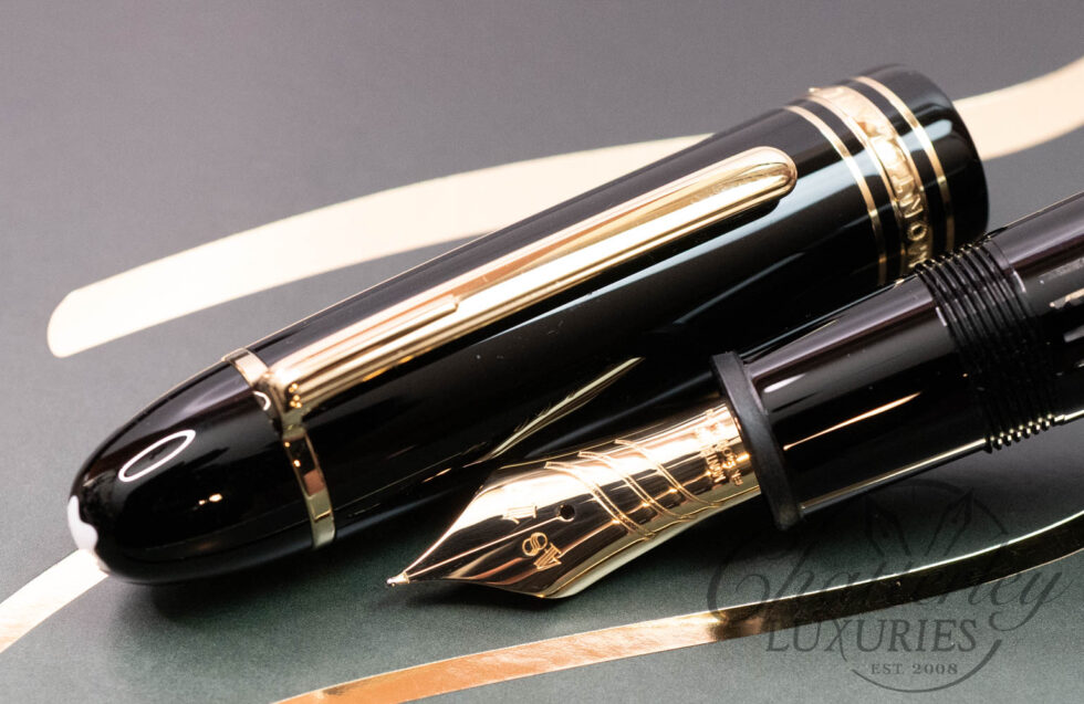 Montblanc Meisterstuck 149 Calligraphy Curved Nib Fountain Pen