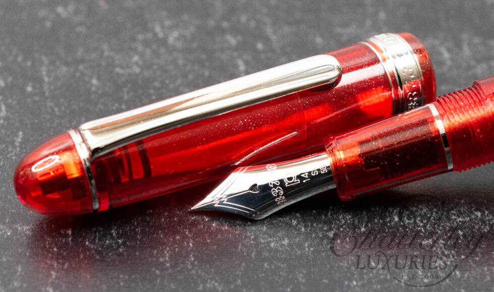 Platinum #3776 Century Carnelian Red Fountain Pen