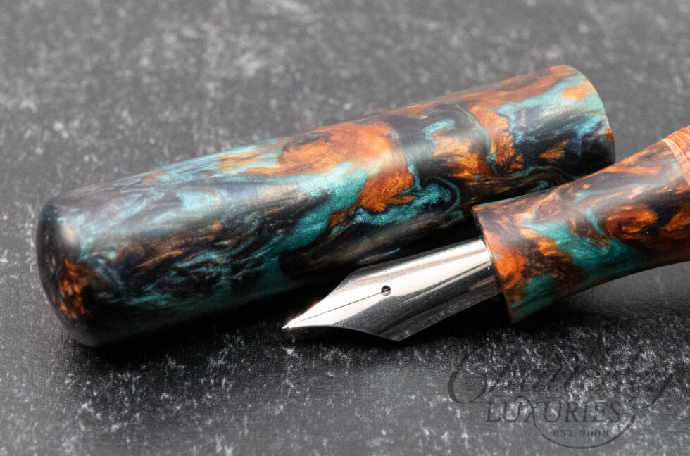London Pen Co. Christopher Model Fountain Pen in Bohemian Twilight by Brooks
