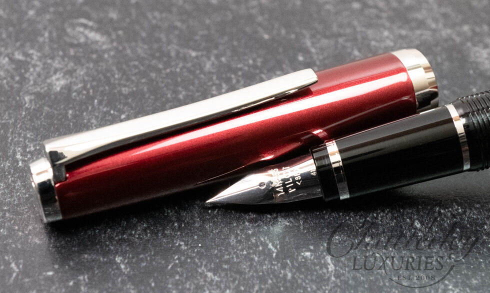 Pilot Elabo Falcon Metal Red Fountain Pen