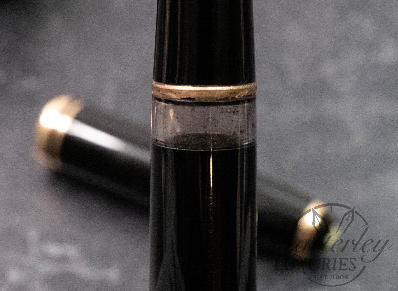 Montblanc Vintage No. 256 Black Resin Fountain Pen - Image 7
