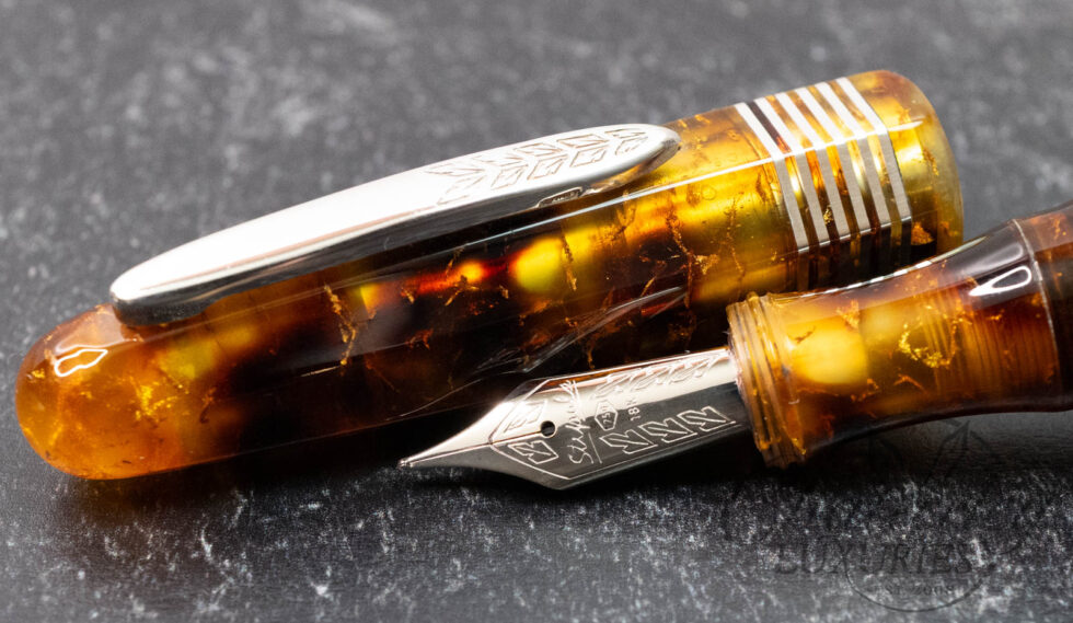 Stipula Etruria Miele Selvatico Limited Edition Faceted Oversized Fountain Pen