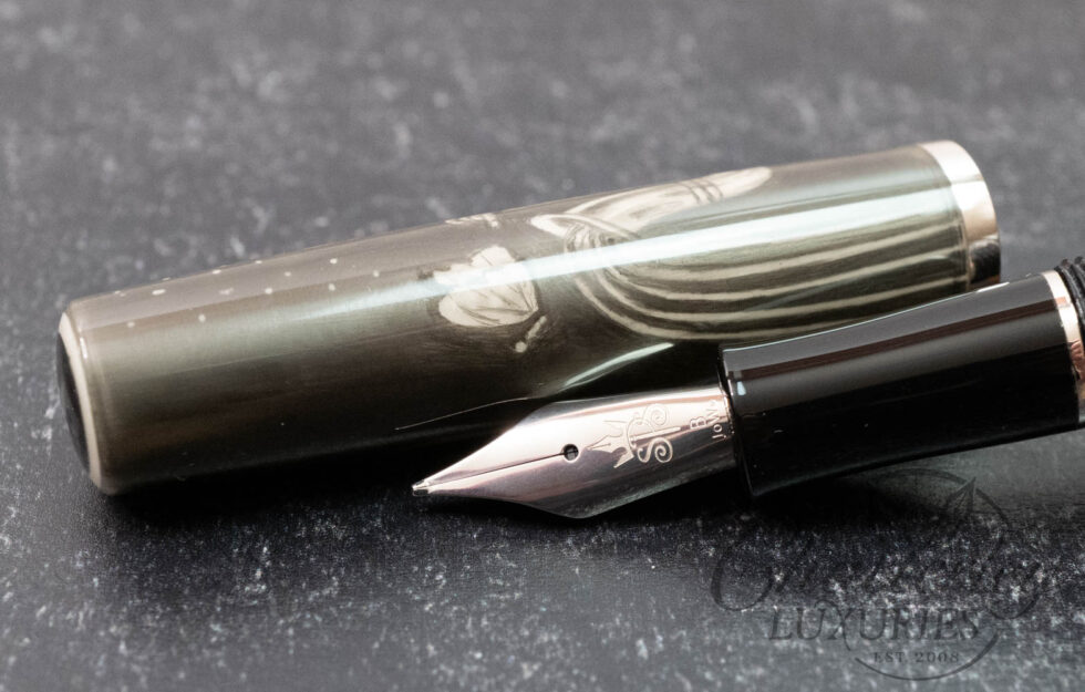 Stanford Pen Studio Jabulani Careless Whisper Graphite Painted Fountain Pen