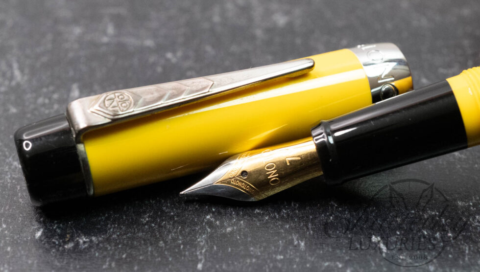 Onoto Scholar Mandarin Yellow Fountain Pen