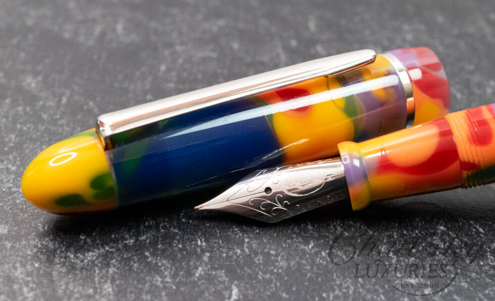Edison Pen Co. Menlo Fingerpaints Fountain Pen