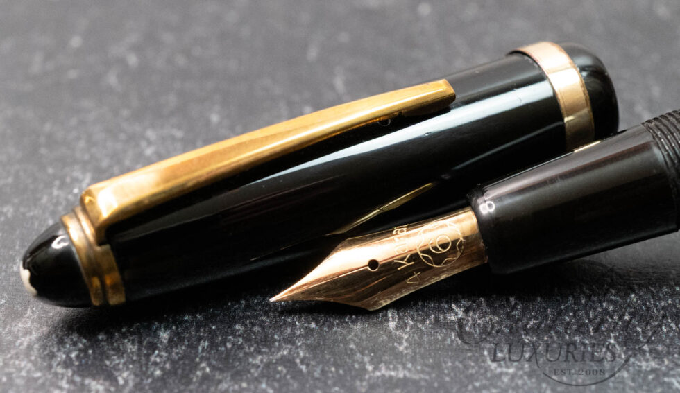 Montblanc Vintage Danish Black Celluloid #206 Fountain Pen