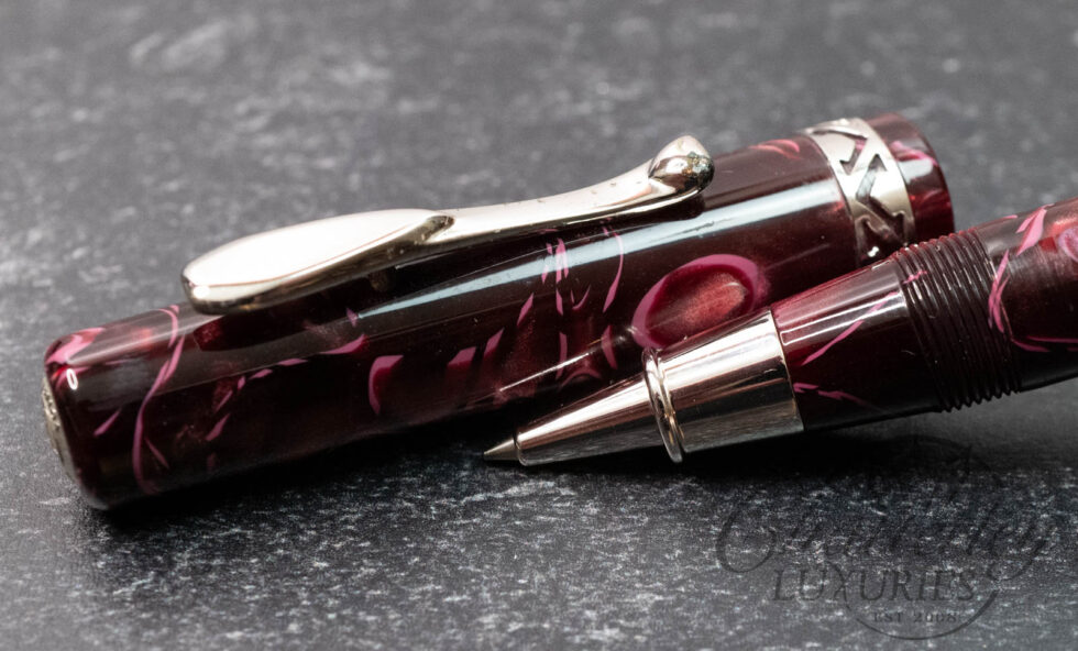 Visconti Voyager Red Marble Rollerball