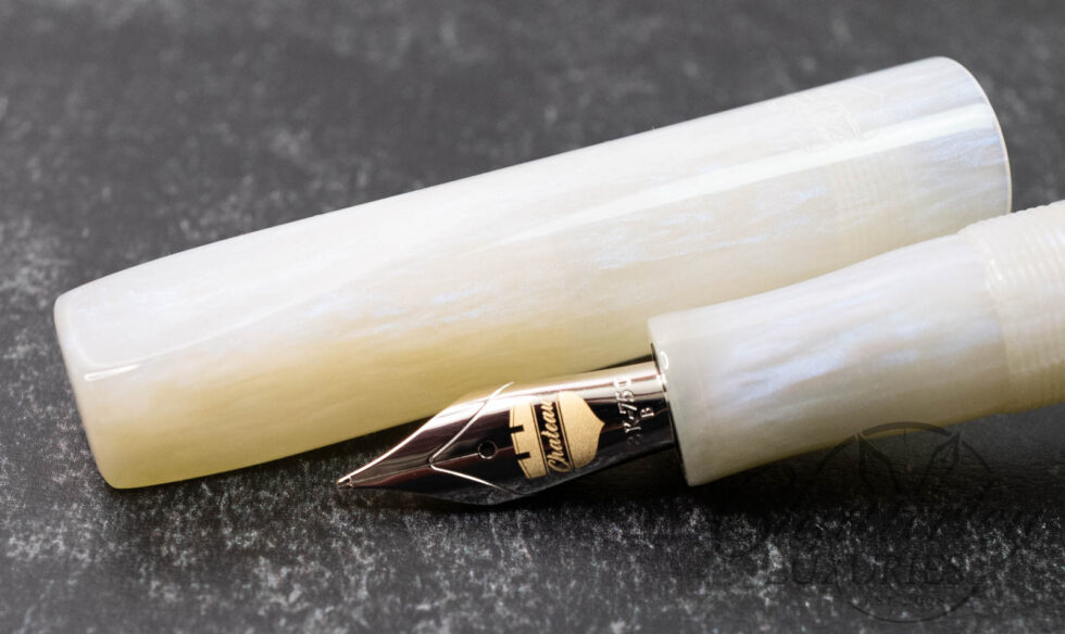 Chateau Shinogi Pearlescent Resin Prototype Fountain Pen