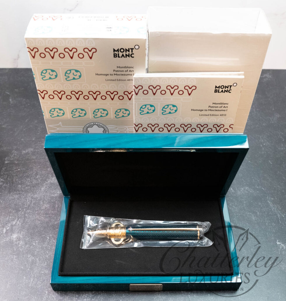 Montblanc Patron of the Arts 4810 Limited Edition Moctezuma I Fountain Pen (Sealed)