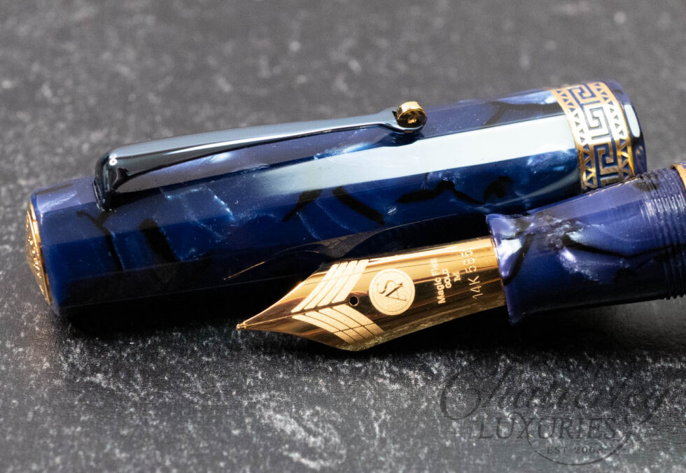 Armando Simoni Club Gran Gladiatore Blue La Royale Limited Edition Fountain Pen