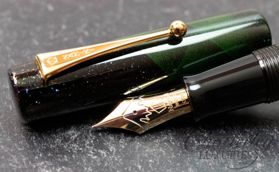 Namiki Aya Tokiwa (Evergreen) Maki-e Fountain Pen