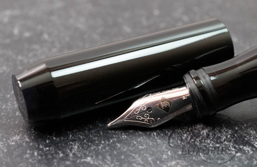 Franklin Christoph Pocket 45 Onyx Smoke Fountain Pen