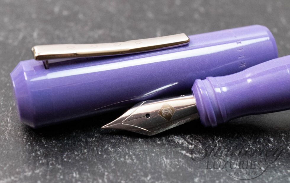 Franklin Christoph Model 02 Intrinsic Solid Lavender Fountain Pen