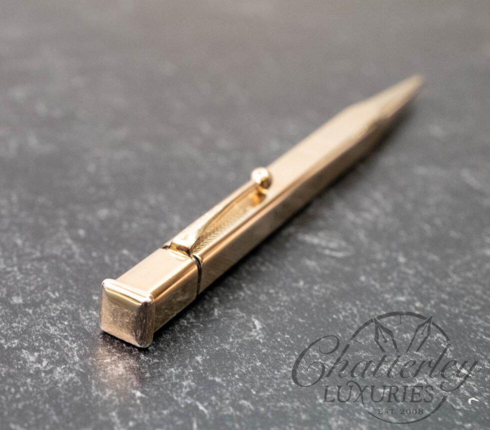 Yard-O-Led "The Lucky" Gold Vermeil Limited Edition Mechanical Pencil