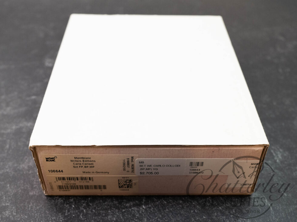 Montblanc Writers Edition Carlo Collodi Fountain Pen, Ballpoint & Mechanical Pencil Set (SEALED)