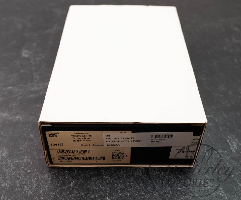 Montblanc Thomas Mann Writers Edition Ballpoint Pen (SEALED)