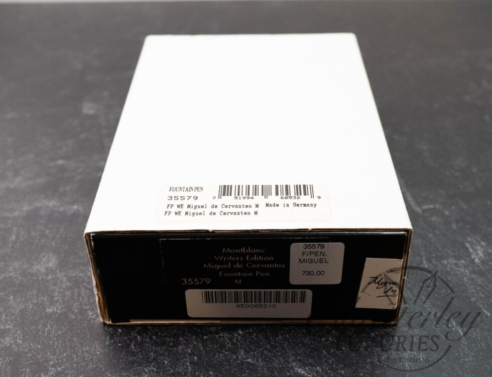 Montblanc Miguel de Cervantes Writers Limited Edition Fountain Pen (SEALED)