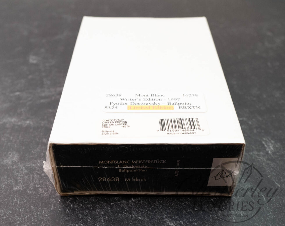 Montblanc F. Dostoevsky Writers Edition Ballpoint Pen (SEALED)