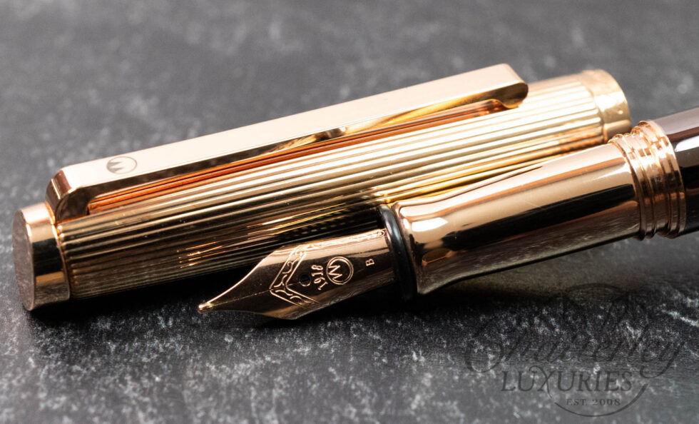 Waldmann Tuscany Rose Gold Trim Fountain Pen