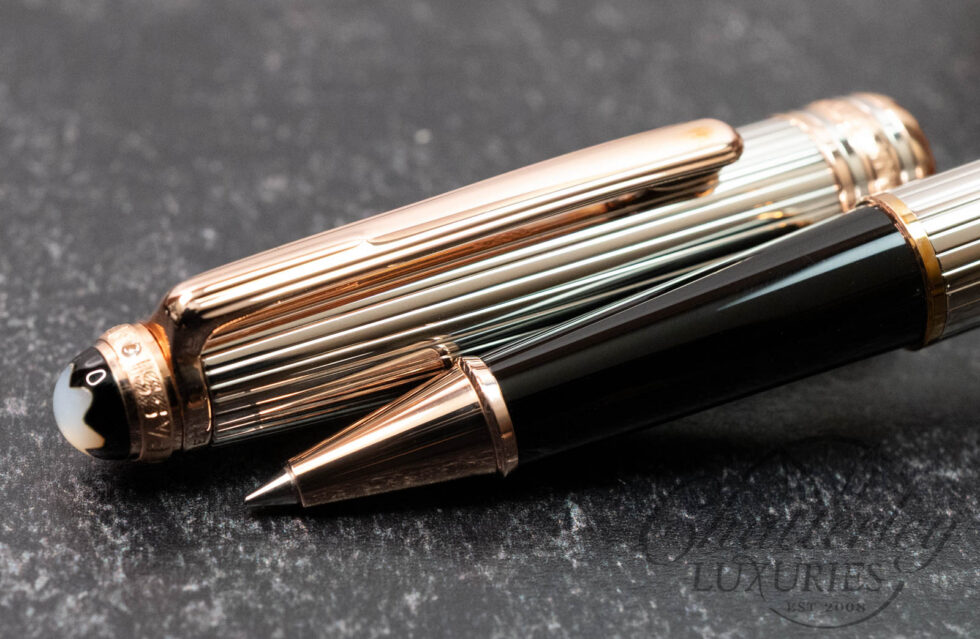 Montblanc Meisterstück Solitaire 163 Pinstripe Limited Anniversary Edition 1924 Rollerball