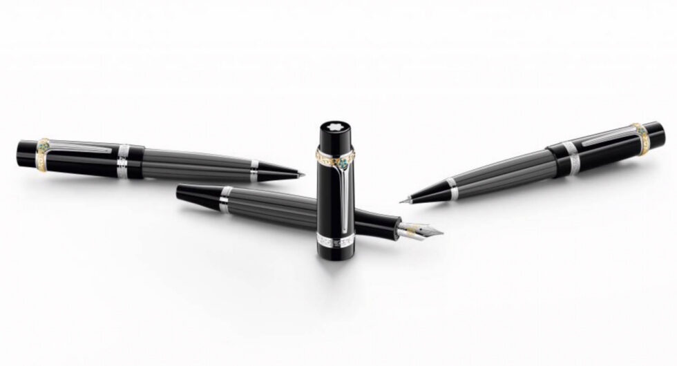 Montblanc Writers Edition Honoré de Balzac Fountain Pen, Ballpoint & Mechanical Pencil Set (SEALED)