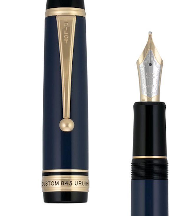 Pilot Custom 845 Prussian Blue Fountain Pen