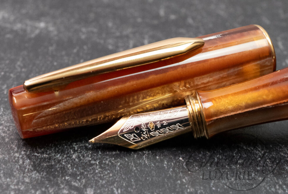 Stipula Duetta Cognac Fountain Pen