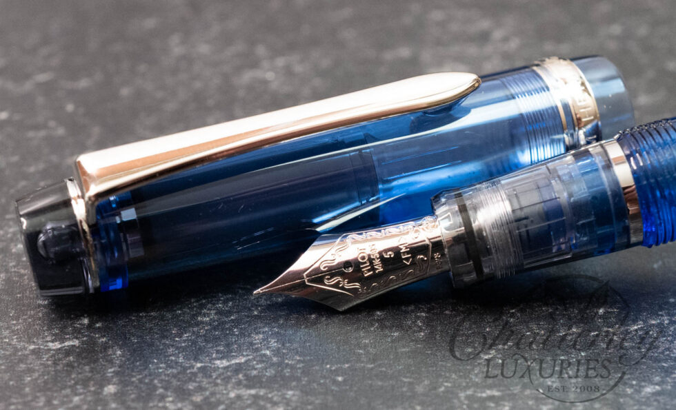 Pilot Custom Heritage 92 Blue Demonstrator Fountain Pen