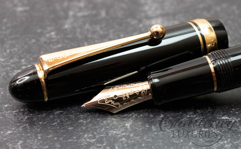 Pilot Custom 742 Black Fountain Pen