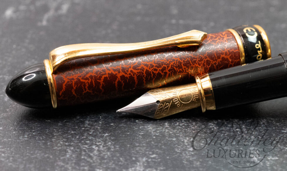 Cesare Emiliano Taurus Leather Fountain Pen