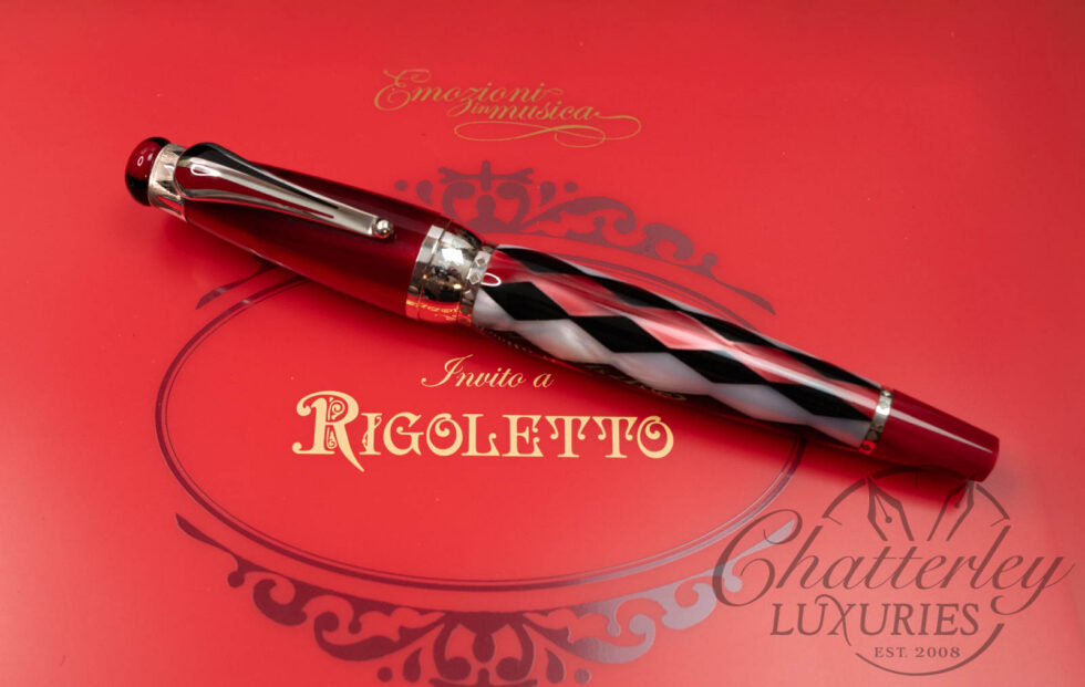 Montegrappa Invito a Rigoletto Sterling Silver Limited Edition Fountain Pen