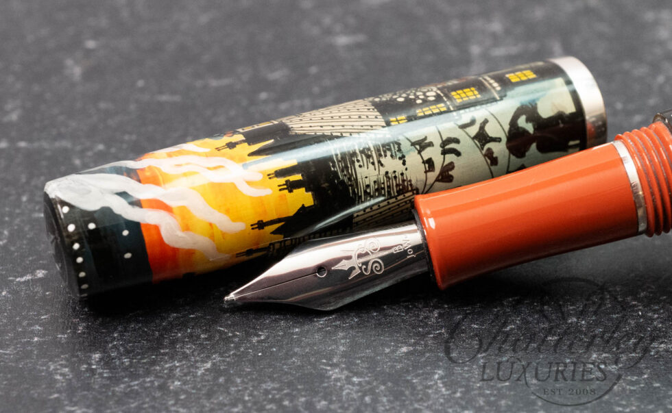 Stanford Pen Studio Jabulani "Oliver" Hand-Painted Fountain Pen